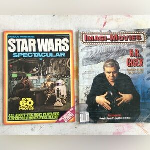 Star Wars Spectacular and H. R. Giger Alien magazines - Iconic Collectibles